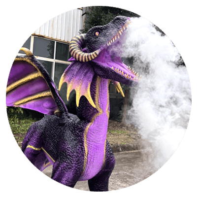 purolr skin animatronic dragon